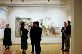 Room view - Beyond the Light - Chinese Artist He Zige - Photos By Kent Johnson for Street Fashion Sydney.