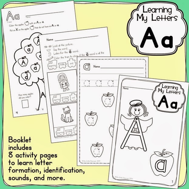 http://www.teacherspayteachers.com/Product/Learning-My-Letters-Aa-1128542