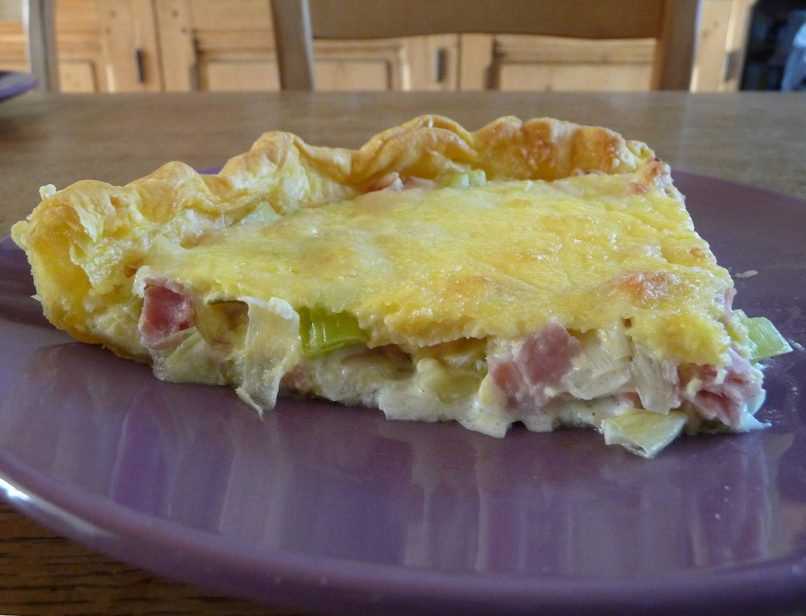 Qu Est Ce Qu On Mange Ce Soir Quiche Aux Poireaux Et Boursin