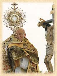 Monstrance and JPII