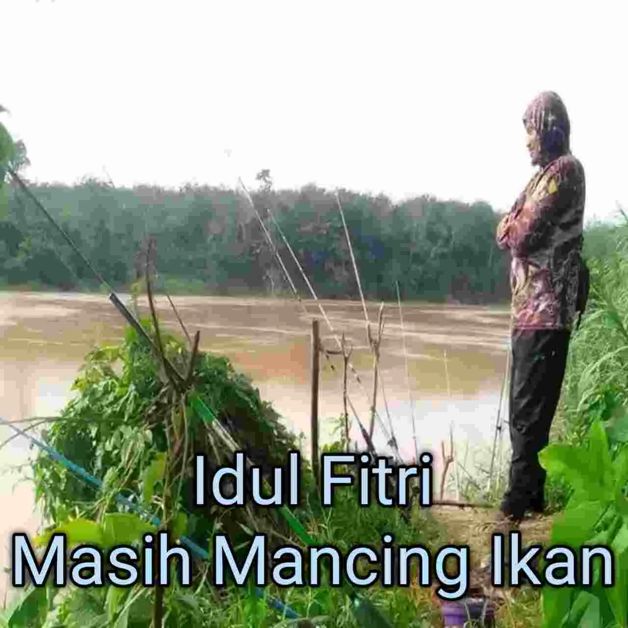 idul fitri mancing ikan