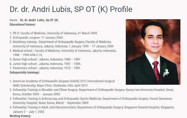 profile dr andri lubis