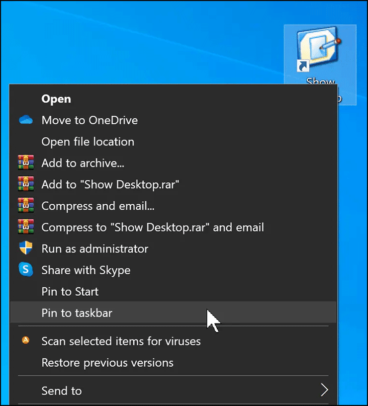 7-Pin-to-taskbar