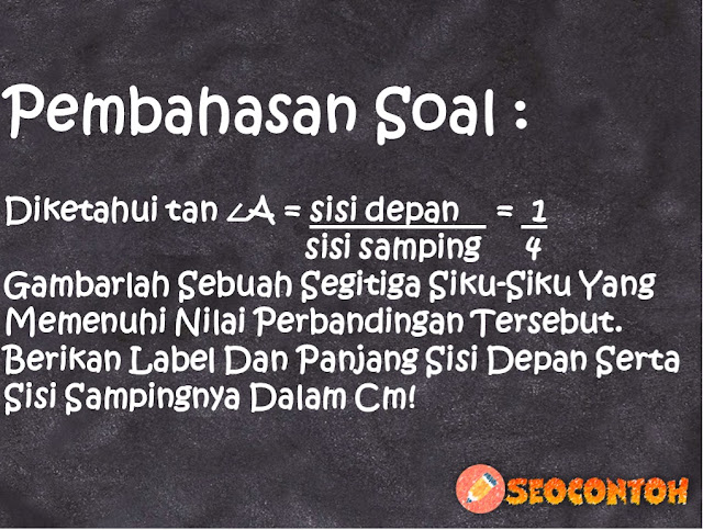 jika tan 21/20 maka sisi miringnya adalah, apakah ada lebih dari dua segitiga yang memenuhi nilai perbandingan tersebut, b. apakah ada lebih dari dua segitiga yang memenuhi nilai perbandingan tersebut? jelaskan alasanmu, ada cara untuk mencari panjang x tanpa menggunakan kalkulator sama sekali apakah kalian tahu caranya, seorang ahli perencana kota perlu membangun jalan dari titik b ke titik a, berikut yang merupakan syarat dari dua segitiga sebangun adalah, nia berkata segitiga ini memiliki panjang sisi seperti berikut, apakah sisi depan sudut 30 derajat dan 60 derajat sama atau berbeda mengapa, Cari panjang jalan yang perlu ia rencanakan untuk menghubungkan titik B ke A, Cari nilai perbandingan antara jarak titik C ke A dengan jarak titik C ke B, Catatan: nilai Ini adalah nilai perbandingan trigonometri sinus, Cari nilai perbandingan antara jarak titik A ke B dengan jarak titik C ke B, Catatan: nilai ini adalah nilai perbandingan trigonometri cosinus