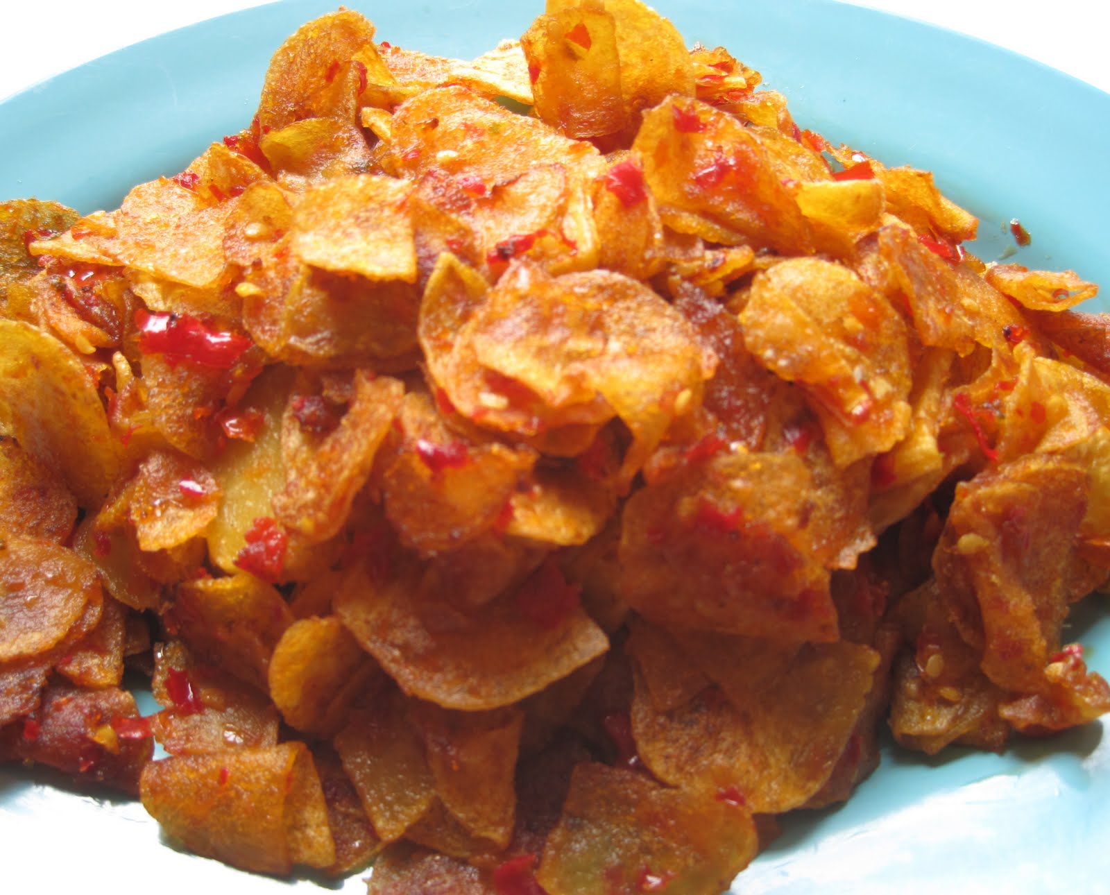 Dapur Bunda-DafGhaz: Resep Balado Kentang Kering