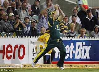 David Warner Catch