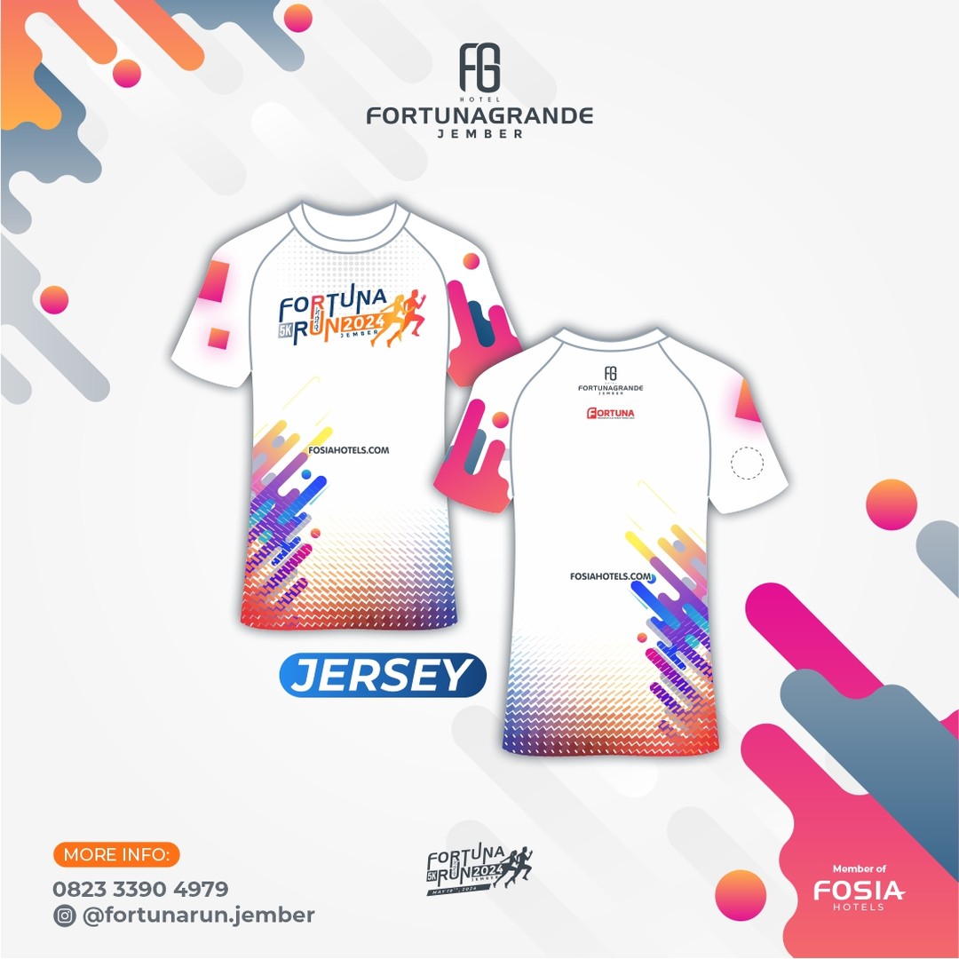 Jersey 👕 Fortuna Run Jember 2024