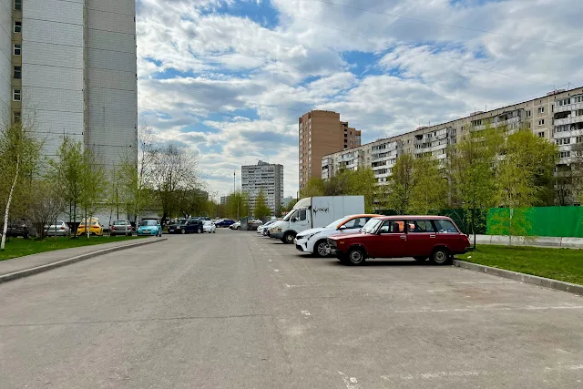 улица 800-летия Москвы, строительная площадка автотрассы