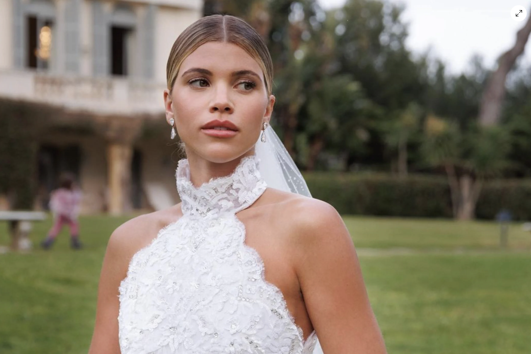 Sofia Richie's Chanel wedding after-party dress was inspired by vintag