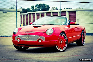 Ford Thunderbird on Forgiato Wheels