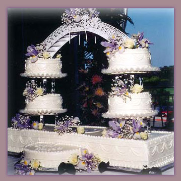fancy wedding cakes pictures