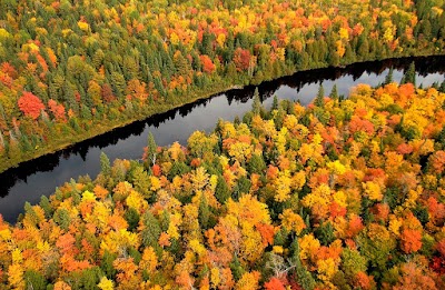 Fall head over heels with Michigan camping and lodging