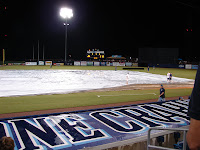 Friday night's game against Toledo was postponed due to rain.