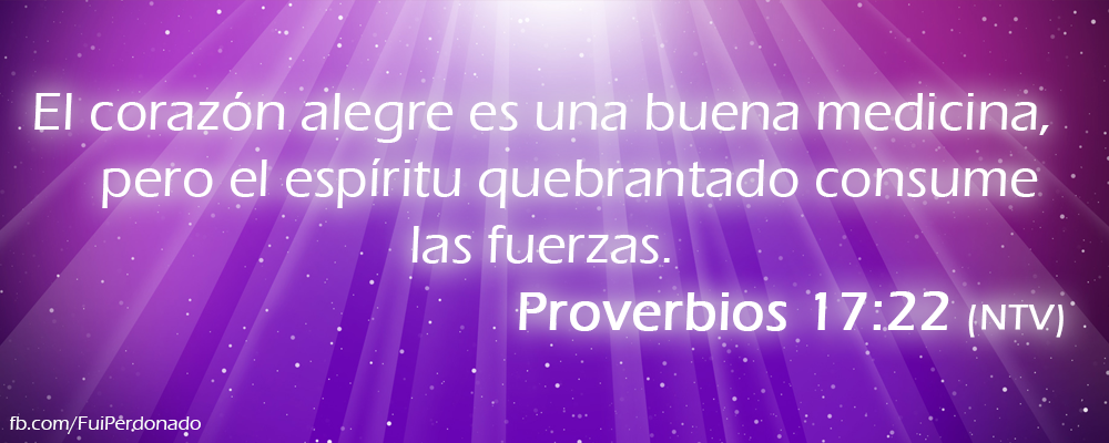 Proverbios 17:22