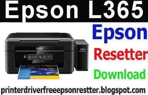 Epson Ecotank L365 Resetter Adjustment Program Free Download 2021