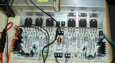 Error Correction Output Stage for Mosfet and BJT Power Amplifier