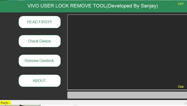 Vivo User Lock Remove Tool