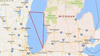 Mapa Trójkąta Michigan