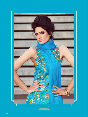 Gul Ahmed Aster Cotton Silk Lawn Collection 2011