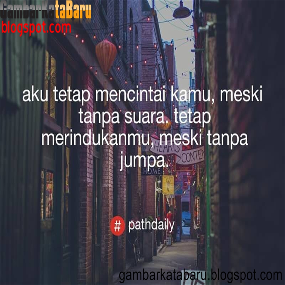 DP BBM Gambar Kata Pathdaily Instagram Terbaru DramaSosmed