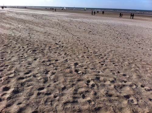 Plage mer du Nord Belgique la panne