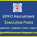 Executive Posts In EPFO Recruitment 2019