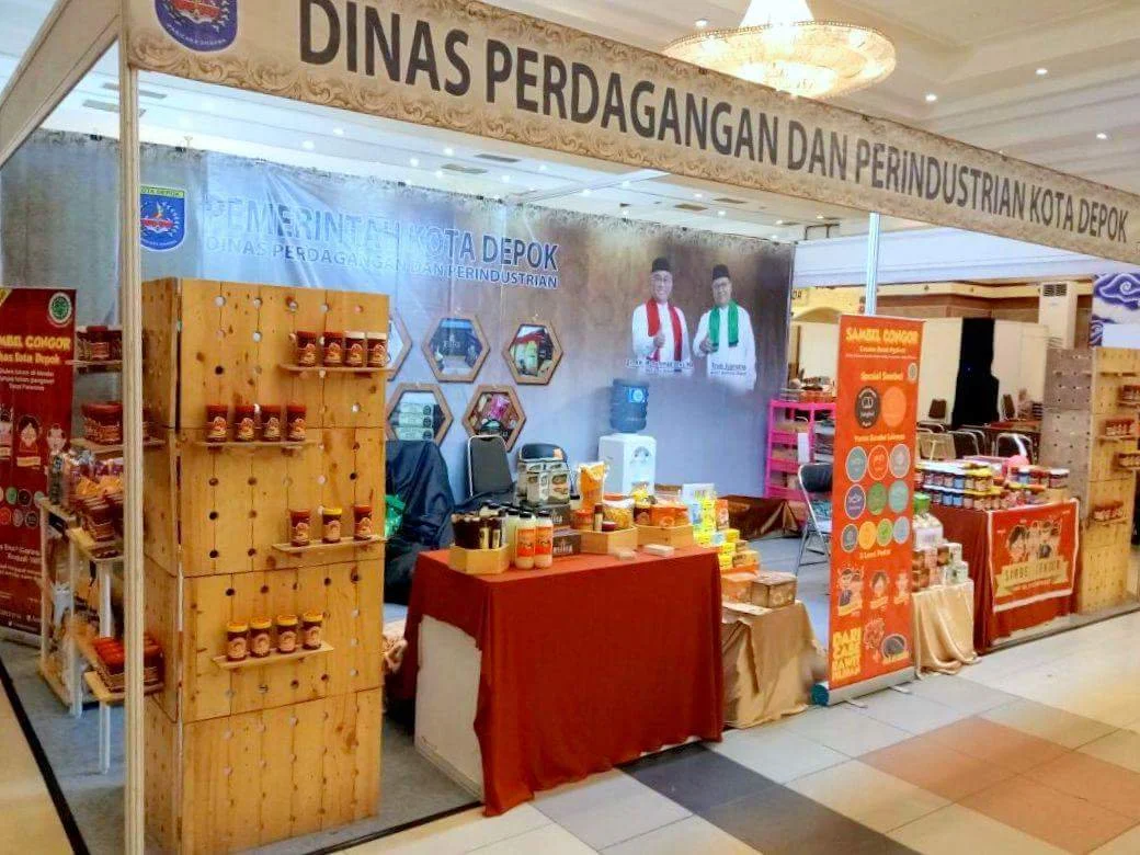 Produk kuliner UKM UMKM IKM Depok Awondis hadir di acara Batik Fashion Craft Bandung Geulis 2017