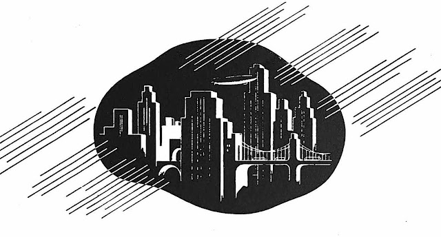 1940 graphic city