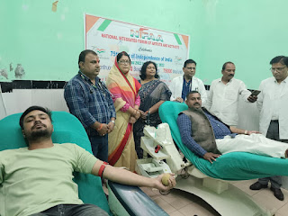 ठाकुरबाड़ी महिला विकास समिति ने लगाया रक्तदान शिविर | #NayaSaveraNetwork