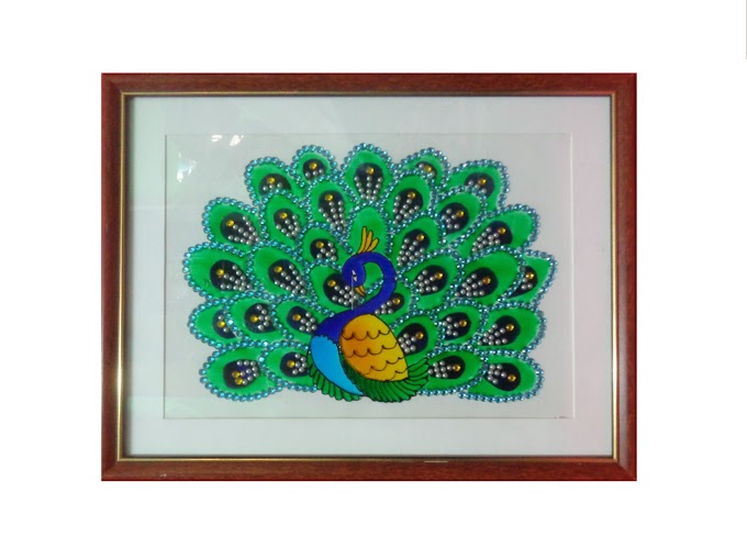 Decorative Peacock - 5065 INR (SOLD OUT)