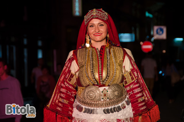 Macedonian national costume - Ethnic area Mala Reka - Miaks - bride costume