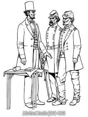 american presidents abraham lincoln coloring pages