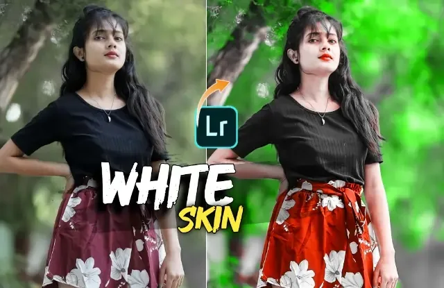 Lightroom preset white skin