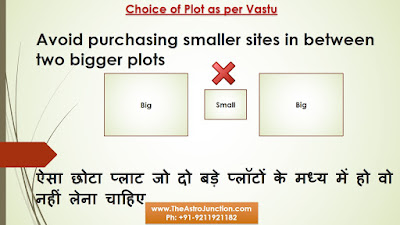 Choice of Plot as per Vastu. http://theastrojunction.com Gaurav Malhotra