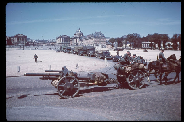 Fotografías a color de la caída de París (1940)