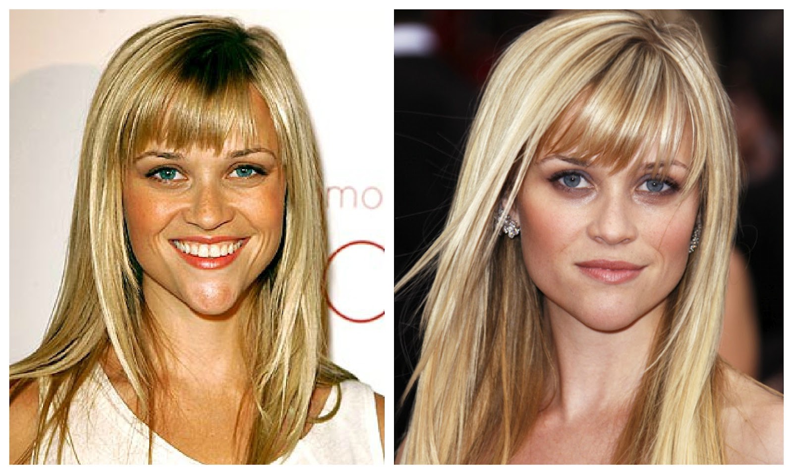 Long Haircuts With Side Bangs The right length gives the face a smoother oval appearance. Off centre 