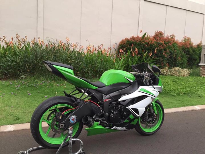 JUAL MOGE  BEKAS Kawasaki  ZX6R 2012 TANGERANG LAPAK 