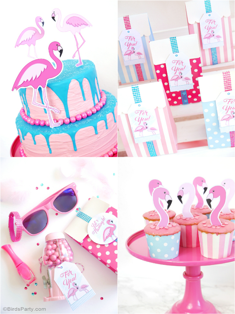  Flamingo  Pool Party  Ideas  Printables Party  Ideas  