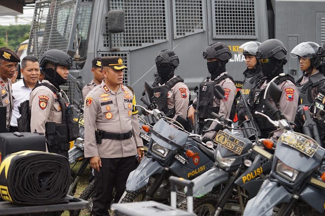 Apel Dalmas Power on Hand Kapolda Jateng, Polisi Siap Digerakkan 1x 24 Jam saat Mendadak Dibutuhkan