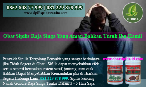 cara menghilangkan sipilis tanpa obat