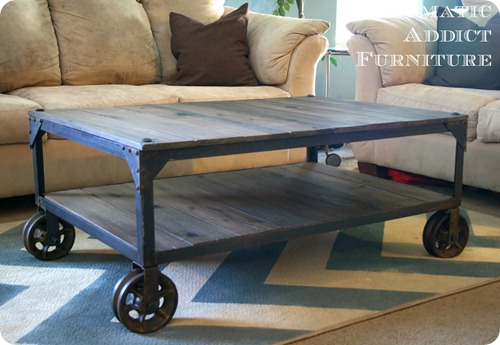 DIY Industrial Coffee Table