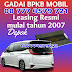 Gadai bpkb mobil 1 jam cair depok (087774579721)