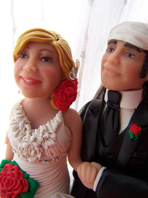 Figuras personalizadas para tu tarta de Boda Laura Guarnieri