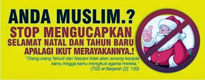 Anda Muslim? Stop Natal Bersama