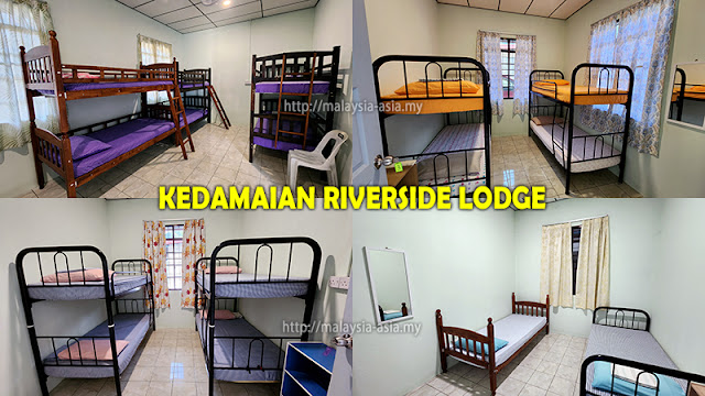 Room Kedamaian Riverside Lodge