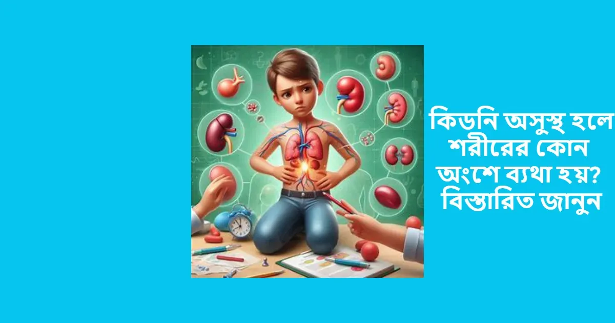 কিডনি অসুস্থ হলে শরীরের কোন অংশে ব্যথা হয়? বিস্তারিত জানুন