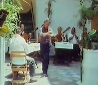 SANTIGO DONDAY Y LUIS HABICHUELA EN UNA ESCENA DE "FLAMENCO (AYER Y HOY) TVE 1981