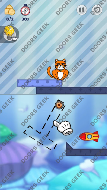 Hello Cats Level 146 Solution, Cheats, Walkthrough 3 Stars for Android and iOS