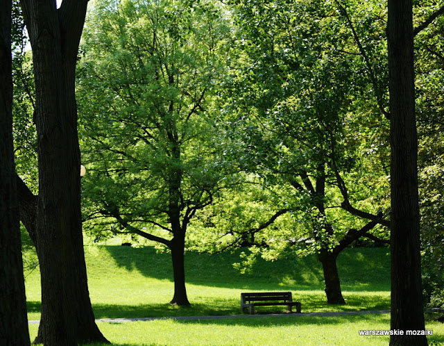 Warszawa Mokotów parki warszawskie park zieleń