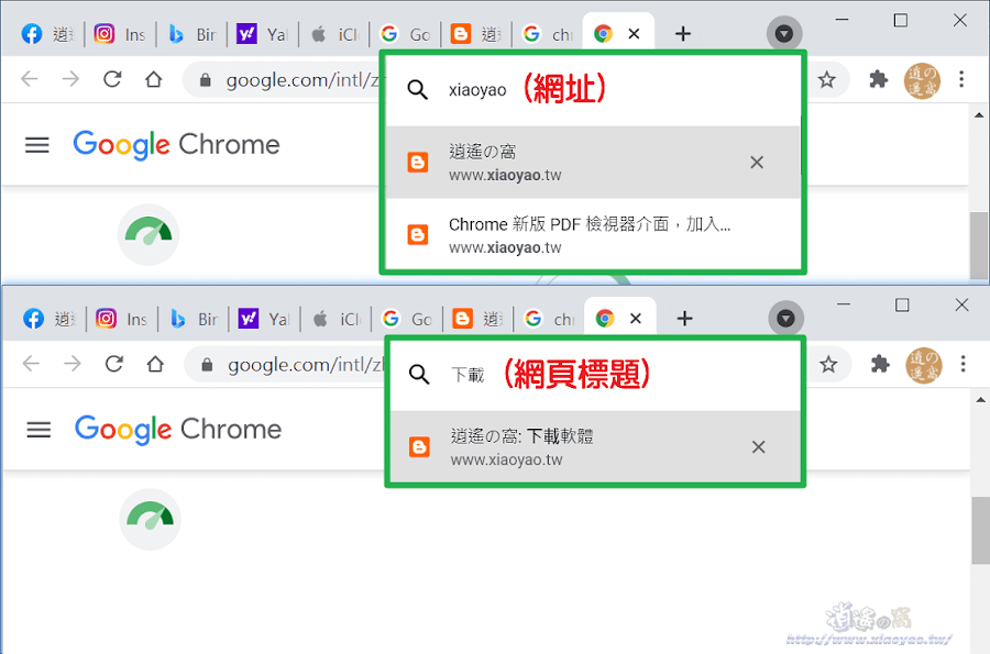 Google Chrome 加入 Tab Search 功能